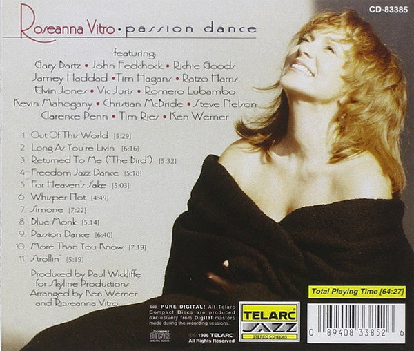 Roseanna Vitro : Passion Dance (CD, Album)