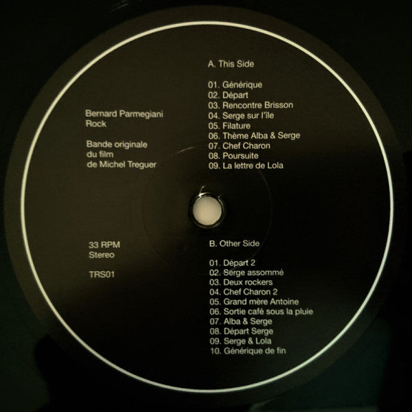 Bernard Parmegiani : Rock (Bande Originale Du Film) (LP, Album, Ltd, RM)