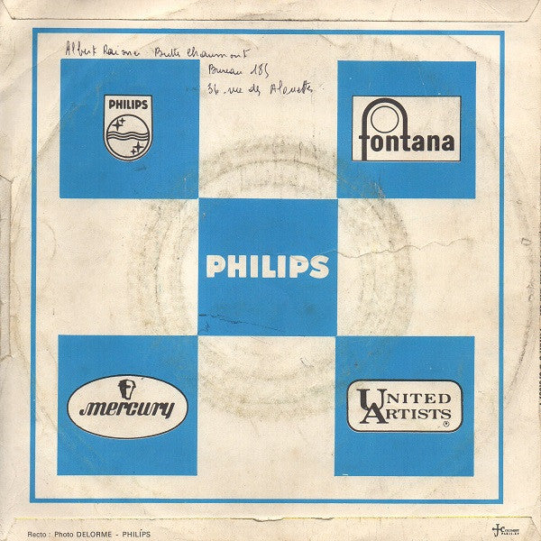 Roger Mathieu : Tes Pieds Froids Dans Mon Dos / A Pas De Loup (7", Single)