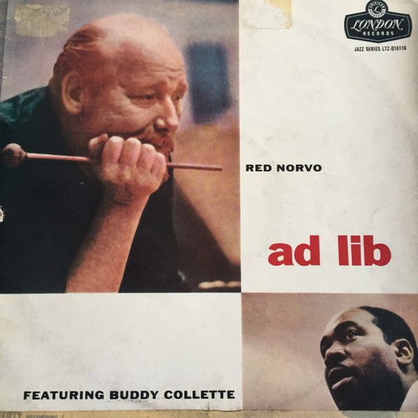 Red Norvo Featuring Buddy Collette : Ad Lib (LP, Album, Mono)