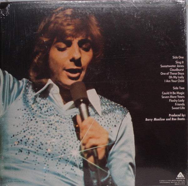 Barry Manilow : Barry Manilow I (LP, Album, RE, Bla)
