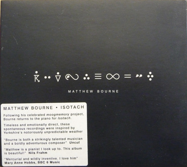 Matthew Bourne : Isotach (CD, Album)