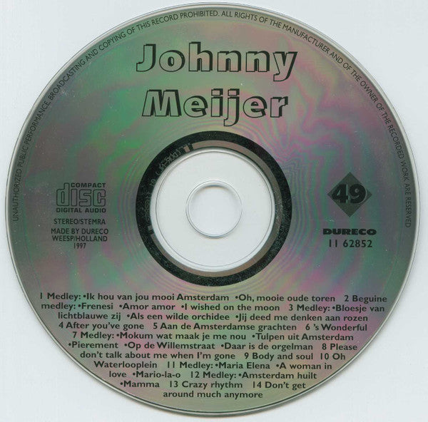 Johnny Meijer : Johnny Meijer (CD, Comp)