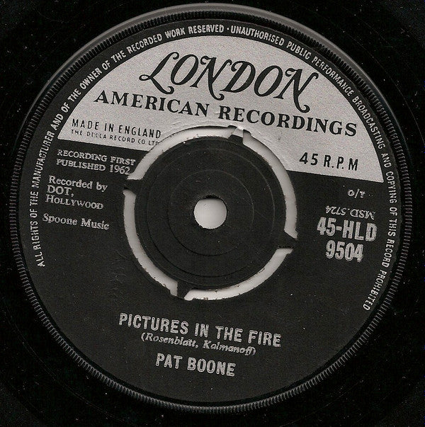 Pat Boone : I'll See You In My Dreams (7")