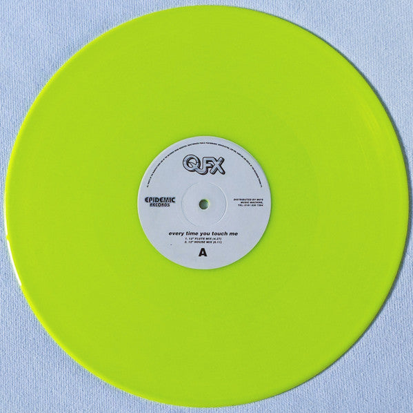 QFX : Every Time You Touch Me (12", Single, Ltd, Num, Neo)