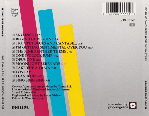 The Skymasters : Big Band Favourites (CD, Album, RE)