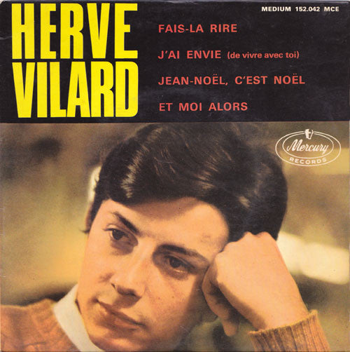 Hervé Vilard : Fais-la Rire (7", EP, Mono)
