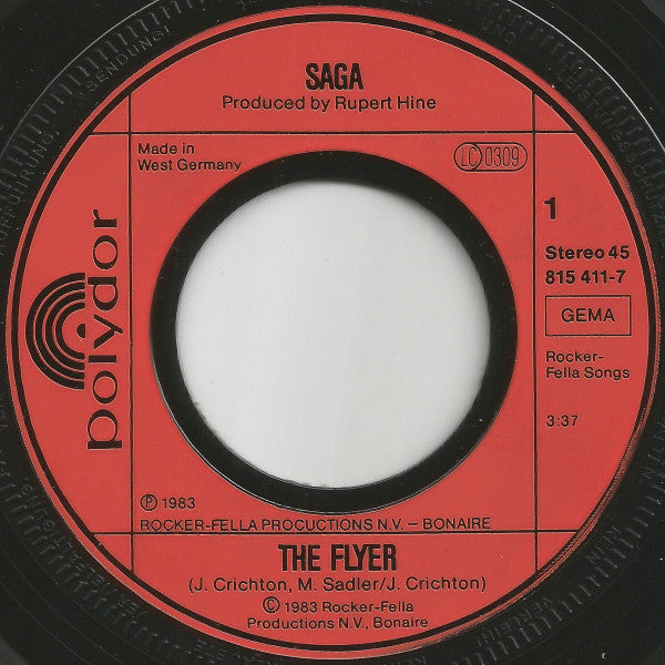 Saga (3) : The Flyer (7", Single)