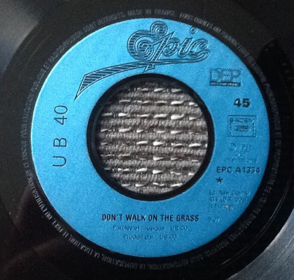 UB40 : Don't Walk On The Grass  (7", Single)