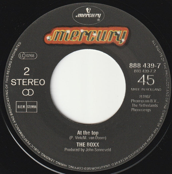 The Boxx (2) : I Need A Love (7", Single)