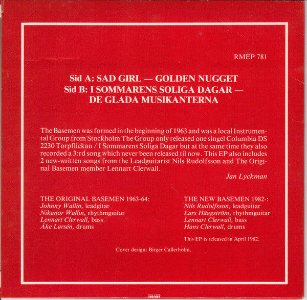 The New Basemen* : Scandinavian Instrumental & Beat Groups Vol.2 (7", EP)