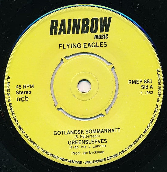 Flying Eagles : Scandinavian Instrumental & Beat Groups Vol. 3 (7", EP)