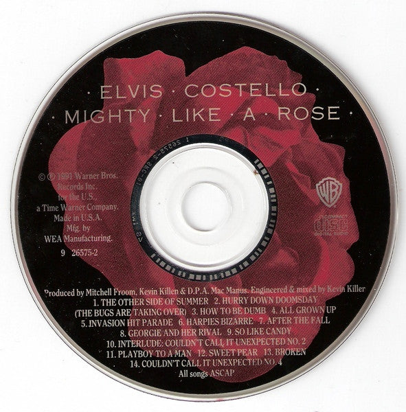 Elvis Costello : Mighty Like A Rose (CD, Album)