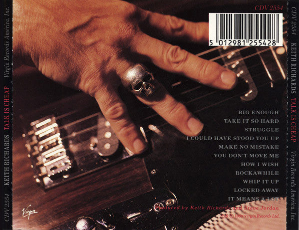 Keith Richards : Talk Is Cheap (CD, Album)