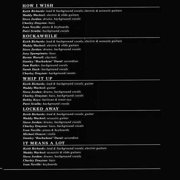 Keith Richards : Talk Is Cheap (CD, Album)