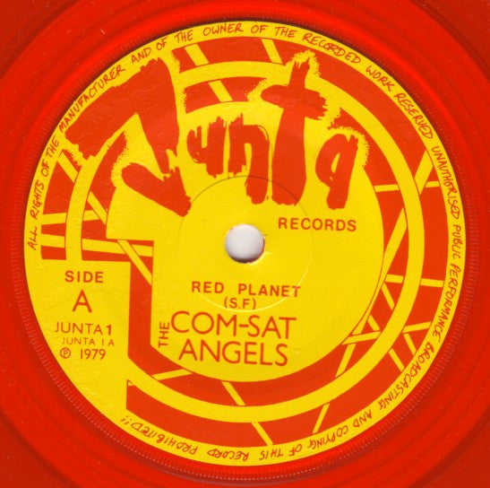 The Comsat Angels : Red Planet (7", EP, RP, Red)