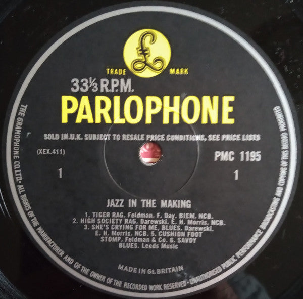 Various : Jazz In The Making (The Classic Era) (LP, Comp, Mono, RE)