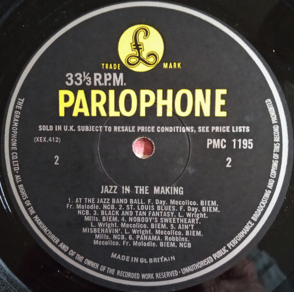 Various : Jazz In The Making (The Classic Era) (LP, Comp, Mono, RE)