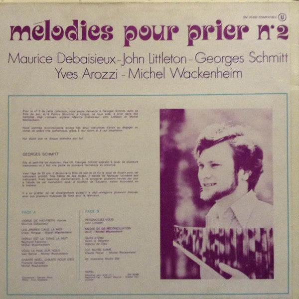 Yves Arozzi, Georges Schmitt : Mélodies Pour Prier N°2 (LP, Album)