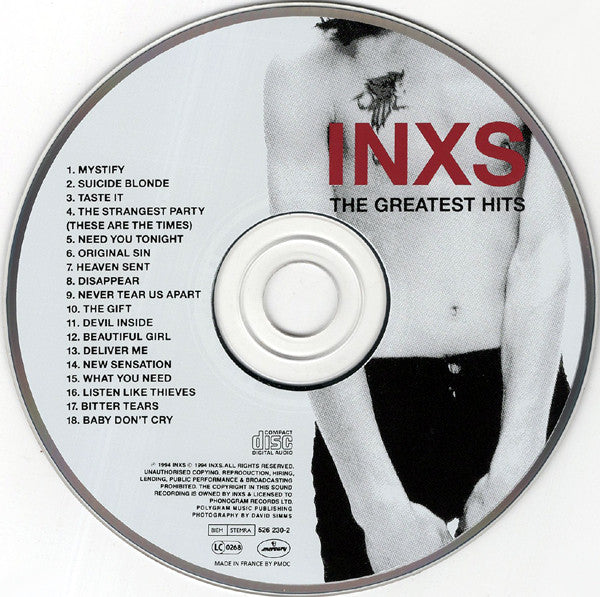INXS : The Greatest Hits (CD, Comp)
