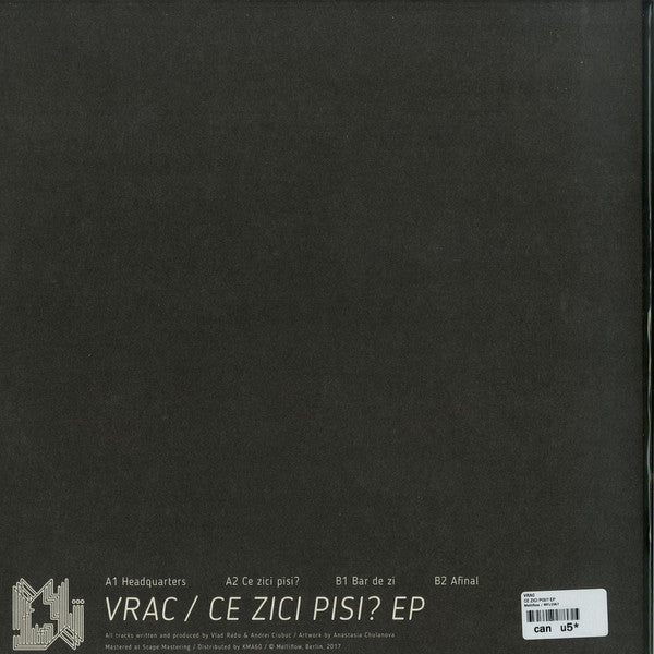 VRAC : Ce Zici Pisi? EP (12", EP)