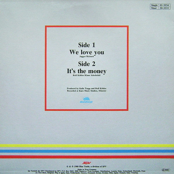 Stag : We Love You (12", Maxi)