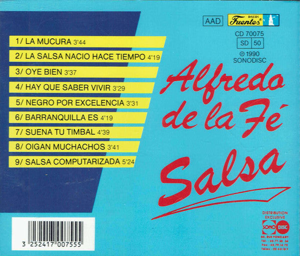 Alfredo de la Fé : Salsa (CD, Album)