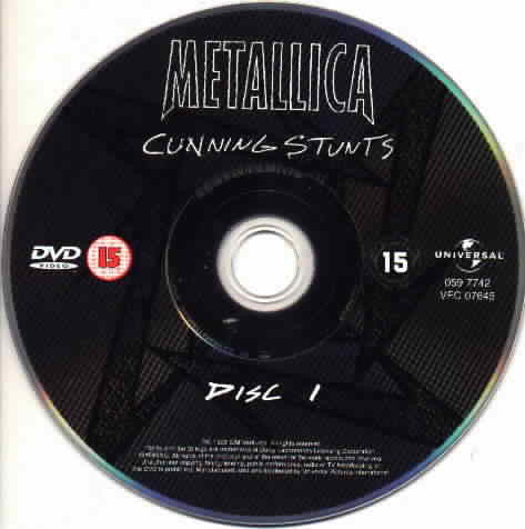 Metallica : Cunning Stunts (2xDVD-V, Copy Prot., Multichannel, PAL + Box, RE)