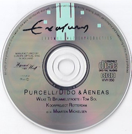 Wilke Te Brummelstroete, Tom Sol, Koorproject Rotterdam Conducted By Maarten Michielsen - Henry Purcell : Dido & Aeneas (CD, Album)