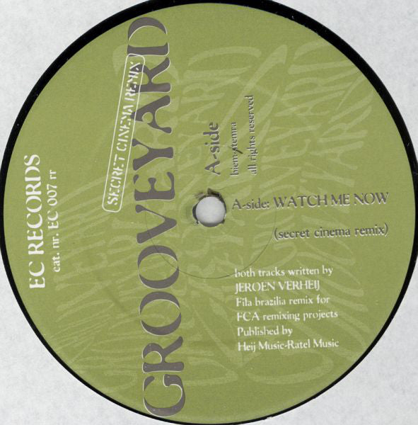 Grooveyard : Watch Me Now (12")