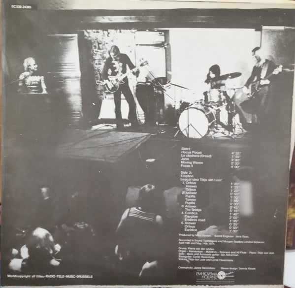 Focus (2) : Focus II (LP, Album, RE)