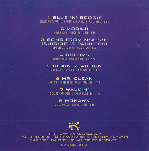 J.J. Johnson / Nat Adderley : Chain Reaction Yokohama Concert, Vol. 2 (CD, Album)