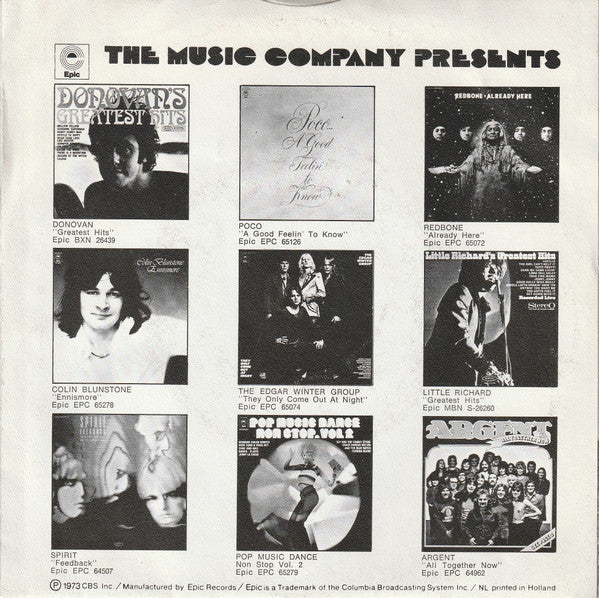 Colin Blunstone : I Want Some More (7", Single, Ora)