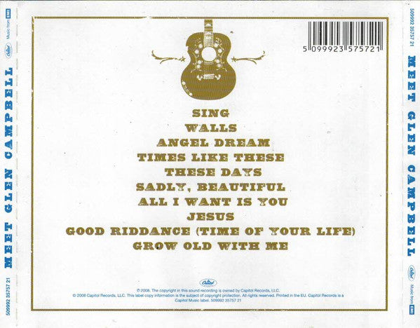 Glen Campbell : Meet Glen Campbell (CD, Album)