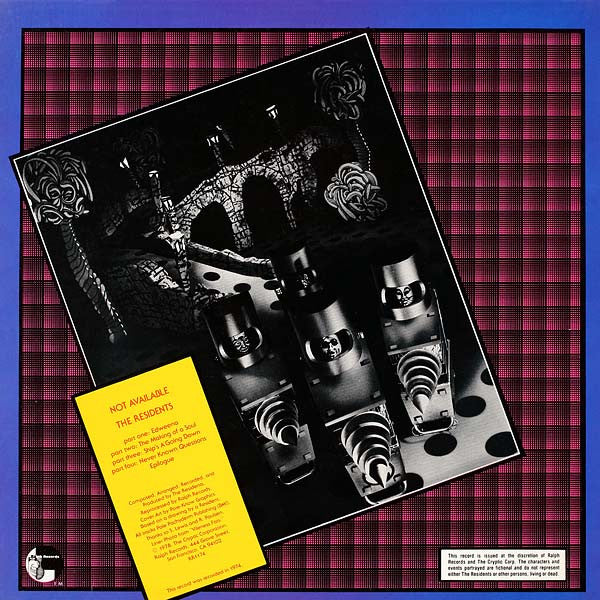 The Residents : Not Available (LP, Album, RE, Gre)