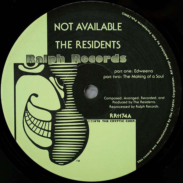 The Residents : Not Available (LP, Album, RE, Gre)