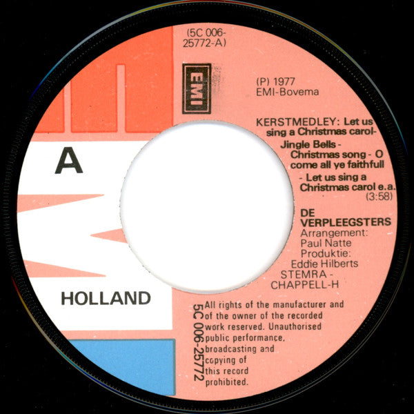 De Verpleegsters : Kerst-Medley (7")