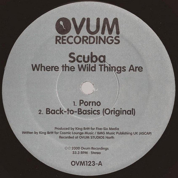 King Britt Presents Scuba : Where The Wild Things Are (12", Ltd, RE, RP)