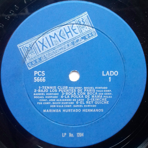 Hurtado Hermanos : Marimba Hurtado Hermanos (LP)