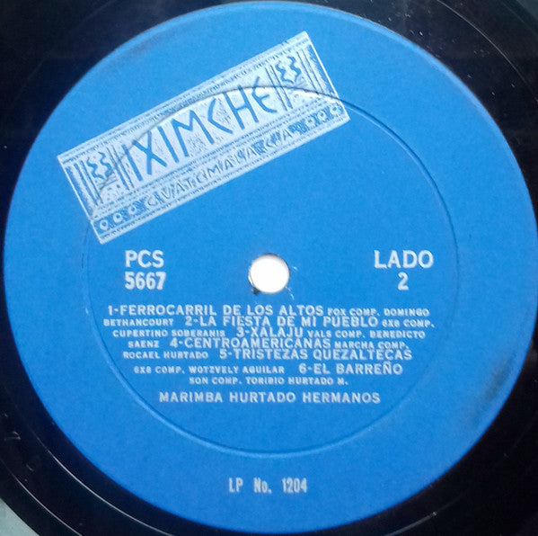 Hurtado Hermanos : Marimba Hurtado Hermanos (LP)