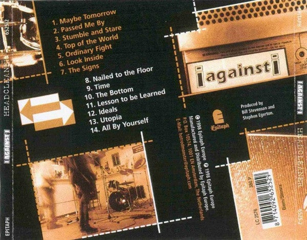 I Against I : Headcleaner (CD, Album)