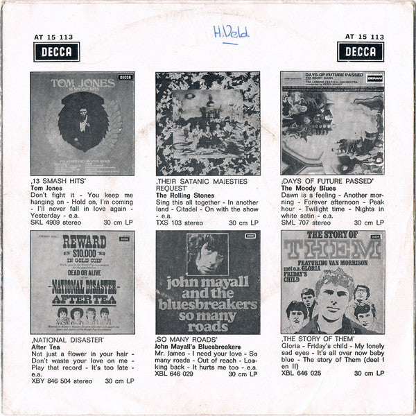 The Rolling Stones : Street Fightin' Man / No Expectations (7", Single, Mono)