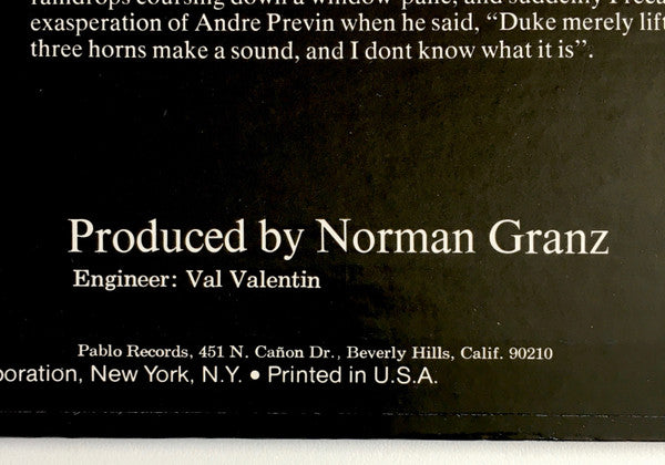 Duke Ellington : Duke's Big 4 (LP, Album, RE)