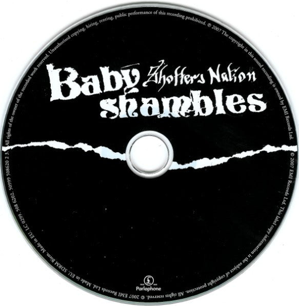 Babyshambles : Shotters Nation (CD, Album, Enh)