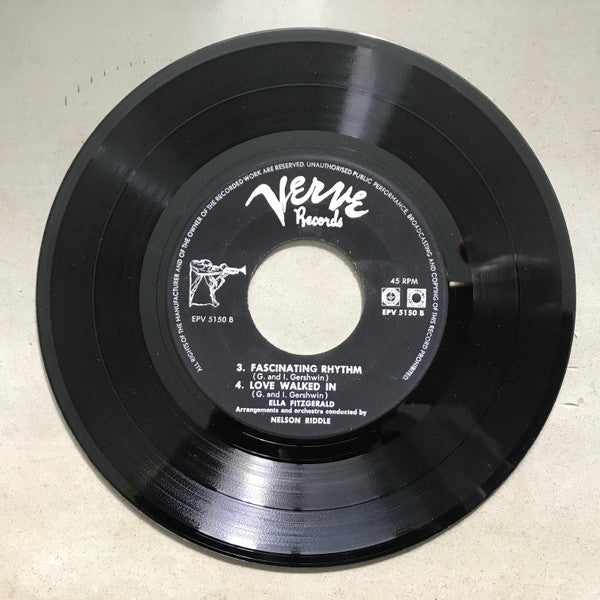 Ella Fitzgerald : Ella Sings Gershwin 2 (7", EP)