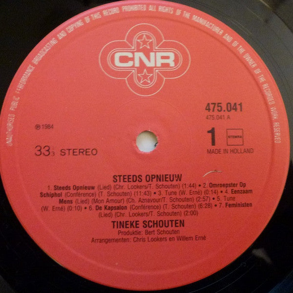 Tineke Schouten : Steeds Opnieuw (2xLP, Album)