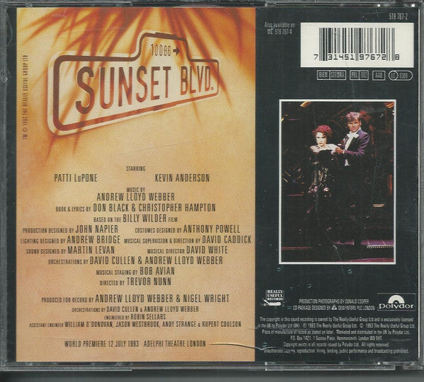 Andrew Lloyd Webber : Sunset Boulevard (World Premiere Recording) (2xCD, Album)