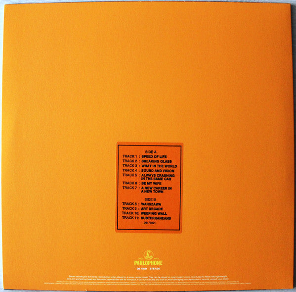 David Bowie : A New Career In A New Town [ 1977–1982 ] (LP, Album, RE, RM + LP, Album, RE, RM + 12", EP, C)