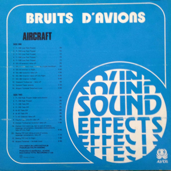 Lars Eastholm : Bruits D'Avions (LP)
