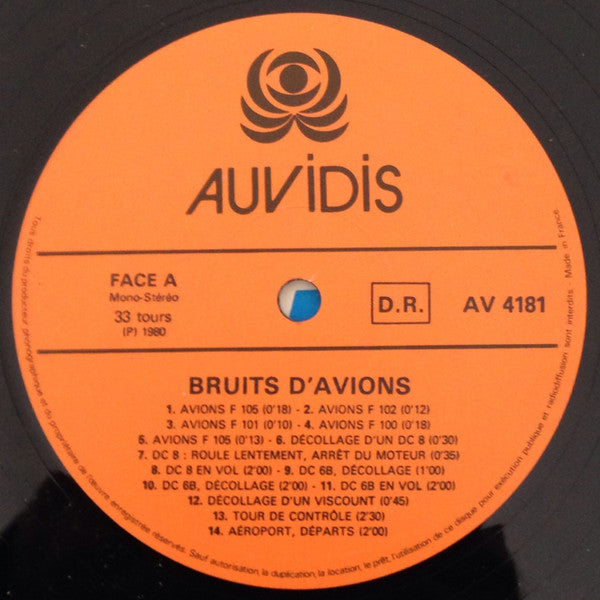Lars Eastholm : Bruits D'Avions (LP)